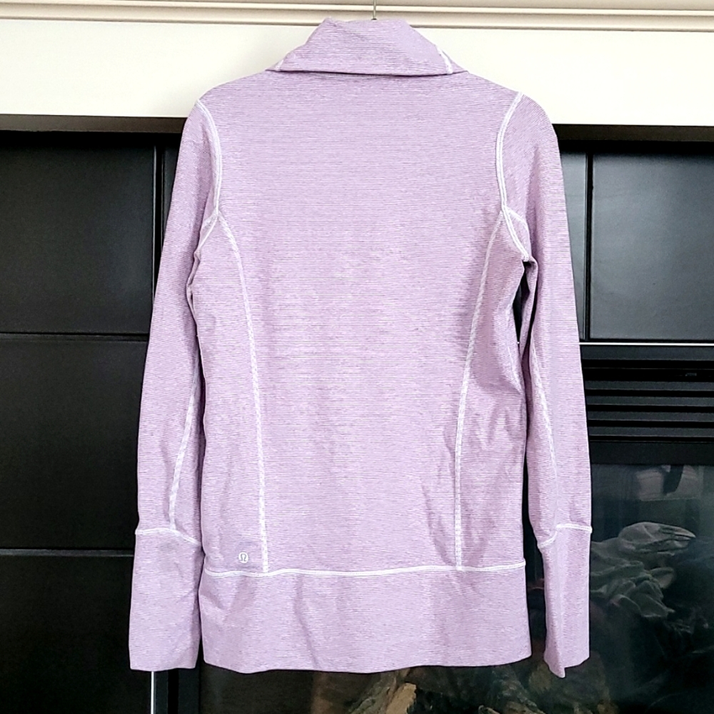 LULULEMON IN STRIDE PURPLE JACKET SIZE 8 - Picture 3 of 9